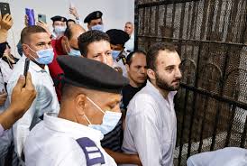 IMG 20220706 WA0009 صدمة وقلق وخوف .. تعبيرات وجه قاتل نيرة أشرف بعد سماعه حكم إعدامه