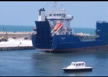 Screenshot 2022 07 29 18 56 37 65 ميناء بورسعيد تستقبل السفينة LADY KHADIJA التى ترفع علم مالطا ويبلغ طولها 110 متر