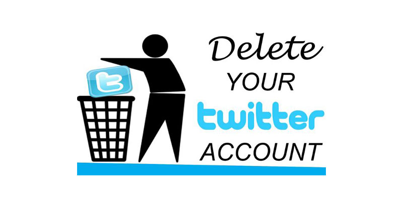 طريقة حذف حساب تويتر