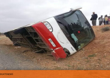 20220815 225544news template3 مصرع 10 أشخاص وإصابة 42 آخرين في حادث مروري جنوب الجزائر