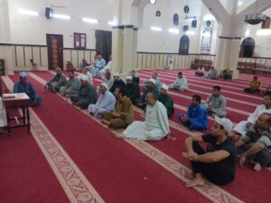 IMG 20220830 WA0011 انطلاق فعاليات مجلس الإقراء الأول بمسجد النور في مدينة طيبة بالأقصر