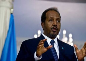 الرئيس الصومالي حسن شيخ