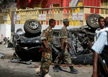 تبادل إطلاق النار بين مسلحين والأمن الصومالى