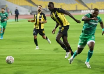 المصري والمقاولون المقاولون يضمن البقاء في الدوري بفوزه على المصري بهدفين