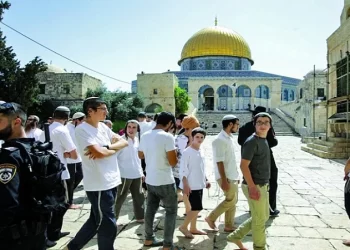 المستوطنين الإسرائيليين يقتحمون المسجد الأقصى