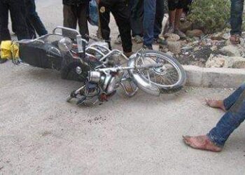 FB IMG 1662730790806 إصابة 3 أشخاص في انقلاب دراجة بخارية على "زراعي بني سويف"