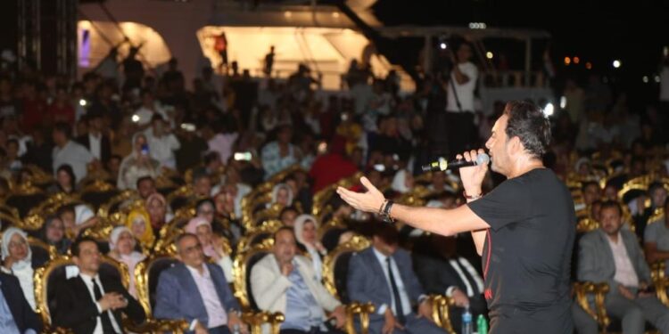 IMG 20220923 WA0002 مصطفى قمر يحتفل مع 4 آلاف مشاهد بحراوي بعيد ميلاده