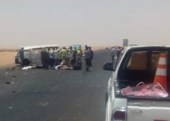 IMG ٢٠٢٢٠٩١٧ ١٤٠٦٣٠ بالأسماء.. إصابة 11 شخصا في انقلاب سيارة بصحراوى المنيا