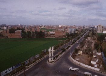 تطوير ميدان شارع الجيش في المنصورة