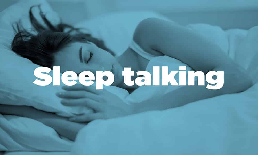 sleep talking