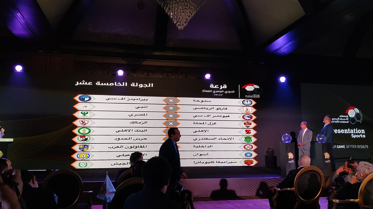 IMG 20221009 WA0003 1 مواجهات نارية للقطبين.. قرعة الدوري المصري 2023