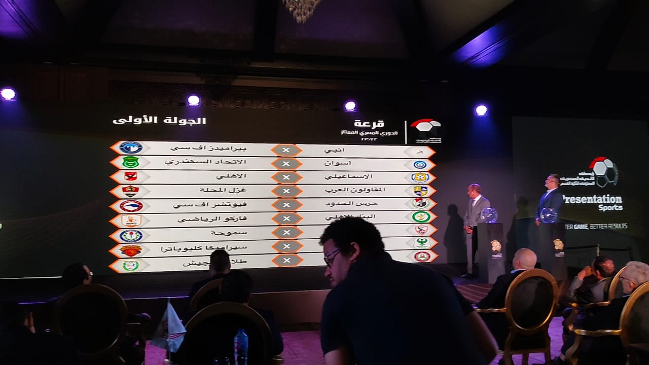 IMG 20221009 WA0011 مواجهات نارية للقطبين.. قرعة الدوري المصري 2023