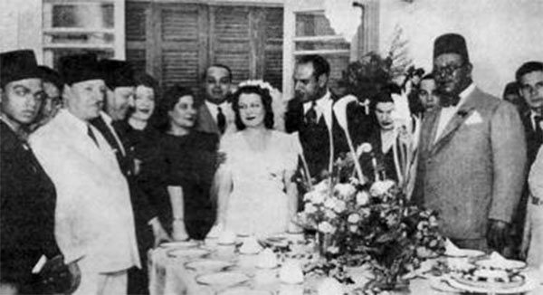 حفل زفاف ميمي شكيب وسراج منير