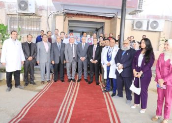 افتتاح وحدة مناظير الجهاز الهضمي بمستشفى الحميات في سوهاج
