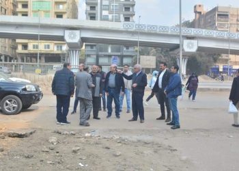 محافظ الجيزة يتفقد مشروع توسعات محور 26 يوليو بشارع أحمد عرابي