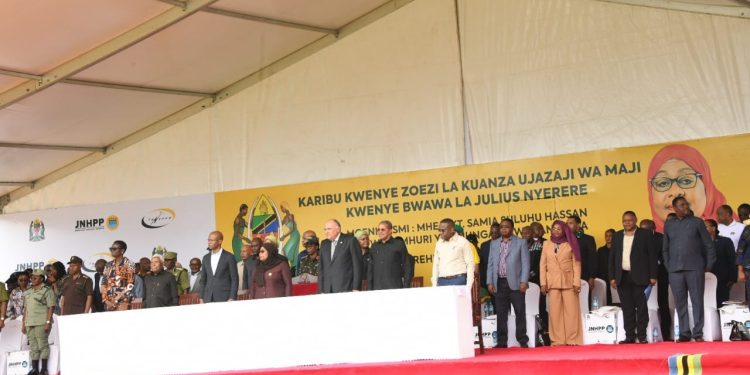 وزيرا الخارجية والإسكان يشاركان في احتفالية سد جوليوس نيريري بحضور رئيسة تنزانيا