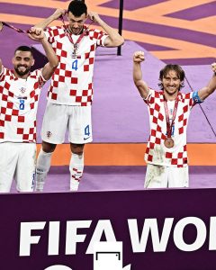 كرواتيا تتوج ببرونزية كأس العالم قطر 2022