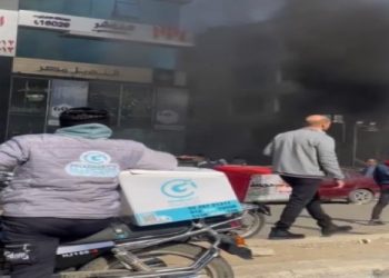 57 إصابة 3 أشخاص بالاختناق في حريق مول بالتجمع الخامس