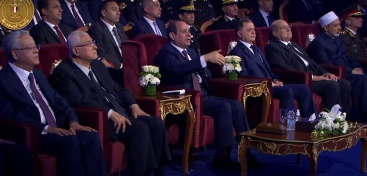 Capture 41 الرئيس السيسي: «محاولات النيل من الشرطة والجيش هدفها ضياع البلد»