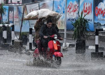 سقوط أمطار في مصر