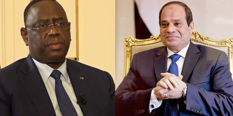 س4 الرئيس السنغالي يعرب عن تقديره للدعم المصري لبلاده في العمل القاري 