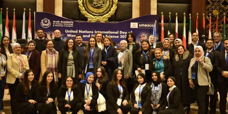 FB IMG 1676285393714 مكتب اليونسكو للعلوم يشيد بجهود رئيس الأكاديمية العربية في دعم وتمكين المرأة