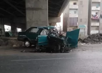 حادث سيارة مصرع وإصابة 3 اشخاص في حادث ملاكي وتوك توك بسوهاج