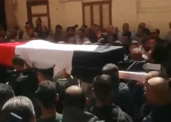 جنازة مدير أمن بورسعيد جنازة عسكرية مهيبة لتوديع مدير أمن بورسعيد من مسقط رأسه بسوهاج