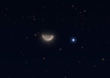 417 الآن.. القمر يقترن مع نجم عملاق في سماء القاهرة.. "ظاهرة فلكية فريدة"