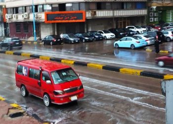 1 10 أمطار الإسكندرية اليوم تغسل الشوارع.. والأرصاد تحذر: محملة بالرمال