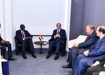 12b9ff52 ee23 4921 a6ab 8d562cff3d63 الرئيس السيسي يلتقي نظيره الكيني في باريس ويتفقان على التهدئة في السودان