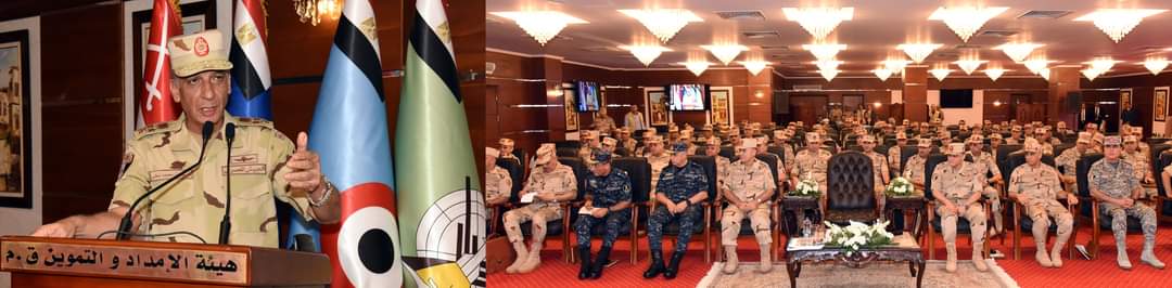 القائد العام يلتقى عددا من قادة القوات المسلحة 