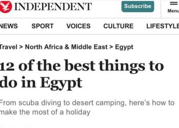 IMG 20230810 WA0008 1 أفضل الأنشطة السياحية في مصر..  موقع " The Independent " يلقي الضوء عليها