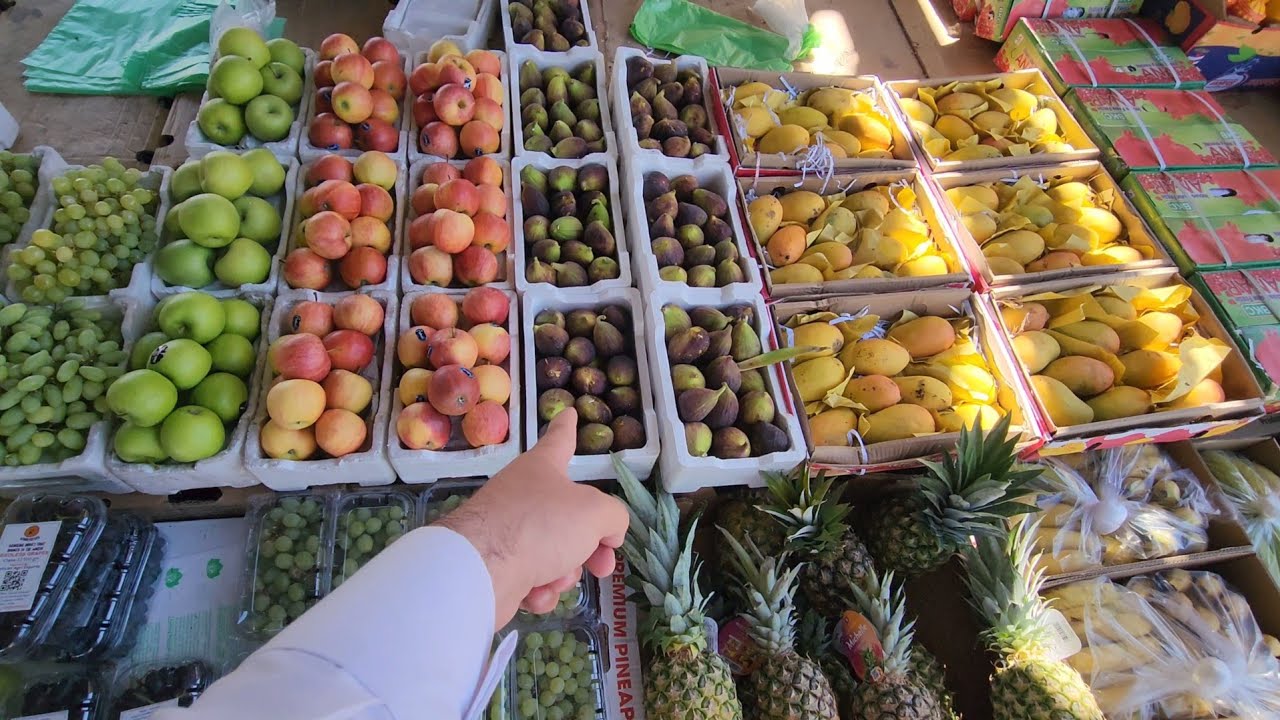 انخفاض أسعار الخضروات والفاكهة في سوق الجملة بـ 6 أكتوبر