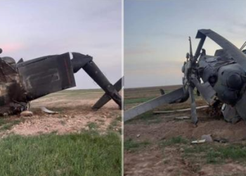 ح5فن5حخ سقوط طائرة عسكرية عراقية و إصابة طاقمها بالكامل