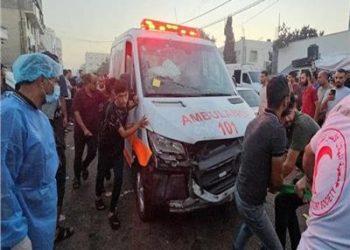 20231111203933046 سيارات إسعاف غزة تعمل بنسبة 38٪ فقط