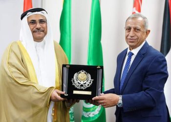 رئيس الأكاديمية العربية ووفد البرلمان العربي