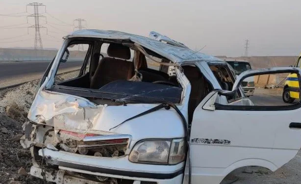 ميكروباص أسماء الـ 8 مصابين في حادث بني سويف