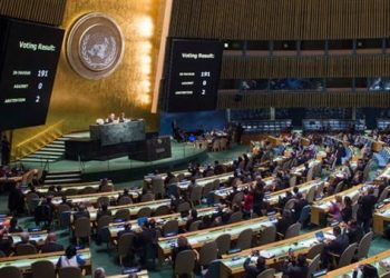 35 الأمم المتحدة توافق على دعوة مصر وموريتانيا لوقف إطلاق النار بأغلبية ساحقة
