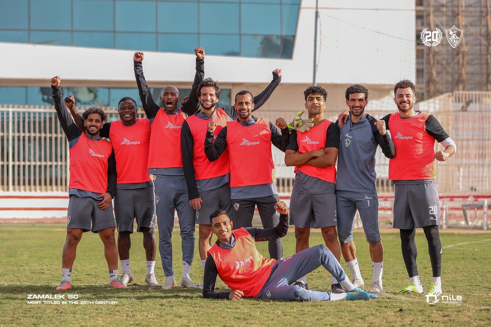 تدريب قائمة الزمالك في معسكر الإمارات للمشاركة في بطولتي كأس دبي ونادي الوحدة