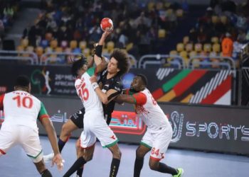 علي زين لاعب منتخب اليد موعد مباراة منتخب مصر و الجزائر في نهائي كأس الأمم الإفريقية لليد