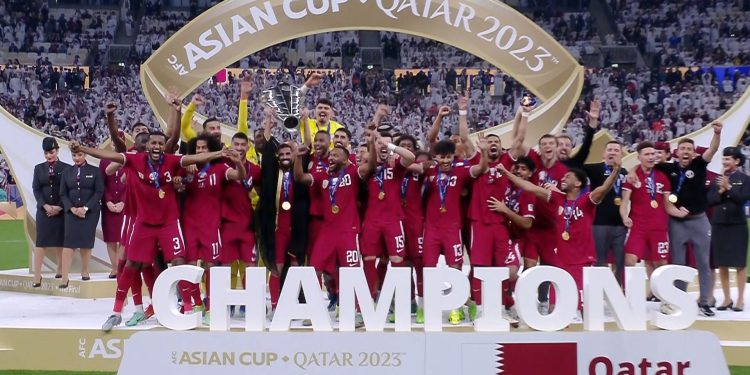 قطر بطل كاس اسيا