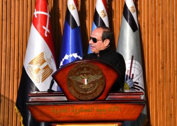 432935112 970308347791227 4318395165100344243 n الرئيس السيسي يتفقد الأكاديمية العسكرية المصرية.. فيديو وصور