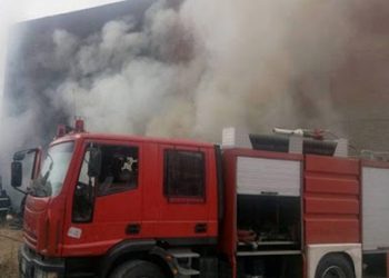 المطافئ حريق محدود في مدرسة عبد الرحمن الصرفي الثانوية بالعجوزة