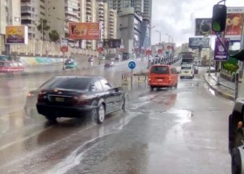 2 6 2 أمطار الإسكندرية اليوم تغسل الشوارع.. وموجة طقس سيئ تضرب السواحل